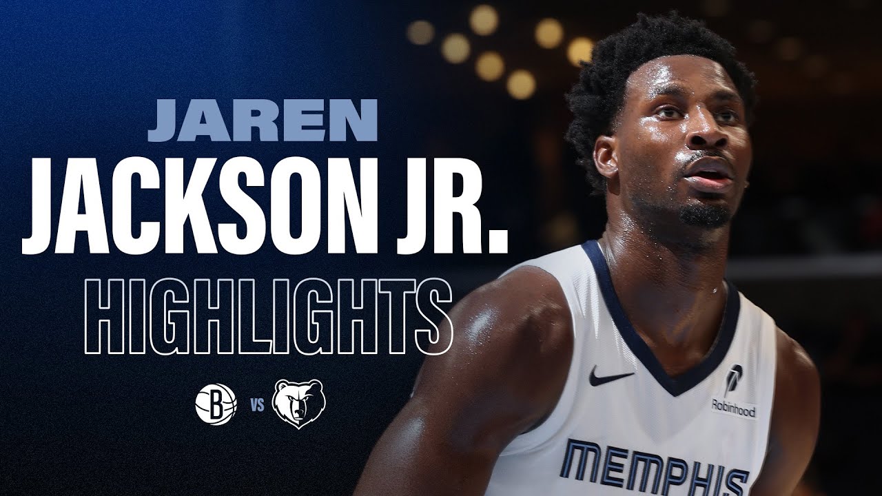 Jaren Jackson Jr. Highlights vs Brooklyn Nets