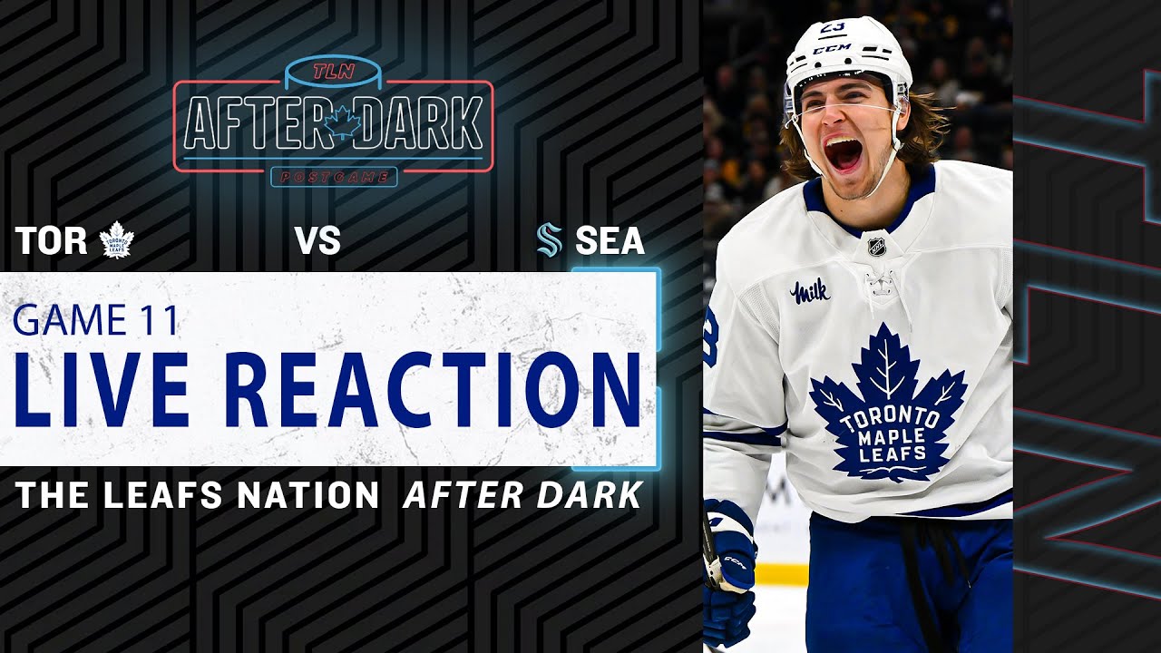 Maple Leafs vs Seattle Kraken LIVE POST GAME ft. Tyler Ennis | Game 11 Reaction