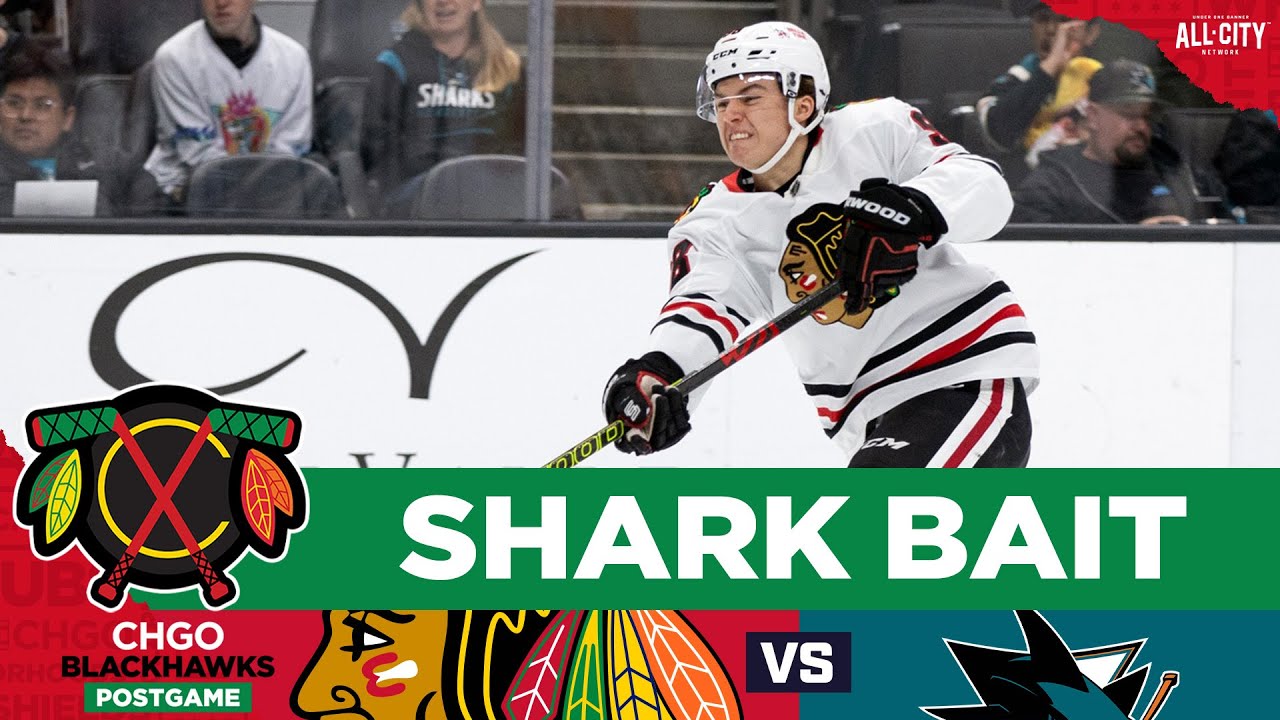 Chicago Blackhawks lose 3-2 to the Sharks on Halloween night | CHGO Blackhawks POSTGAME Podcast