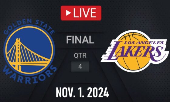 NBA LIVE! Golden State Warriors vs LA Lakers | November 1, 2024 | Lakers vs Warriors LIVE NBA 2K25