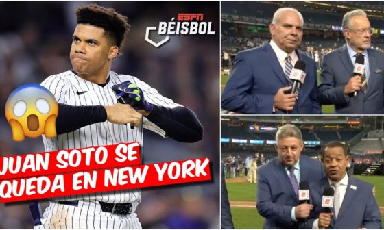 Juan Soto SE VA A QUEDAR en Nueva York, pero NO en los Yankees | ESPN Beisbol