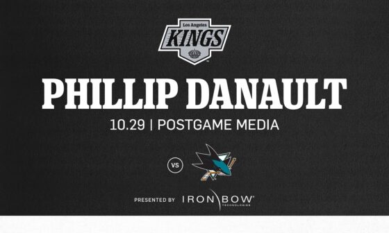 Forward Phillip Danault | 10.29 LA Kings lose to San Jose Sharks