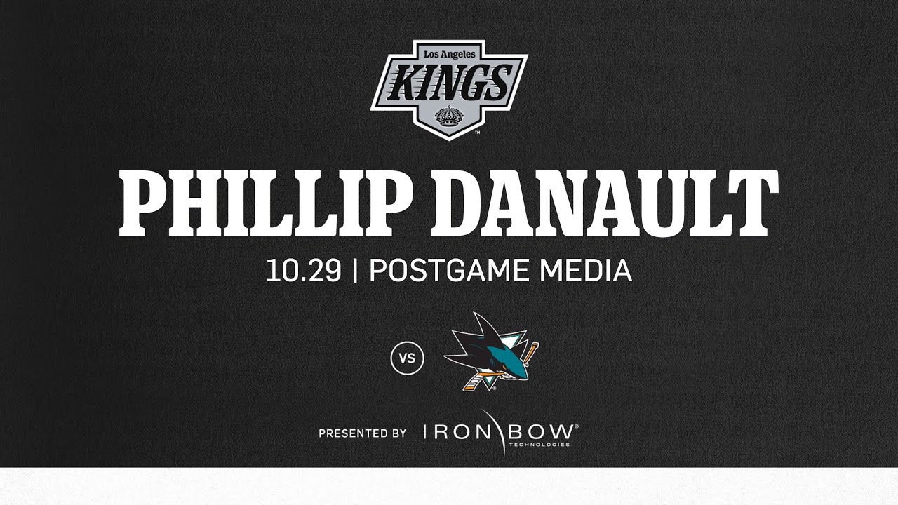 Forward Phillip Danault | 10.29 LA Kings lose to San Jose Sharks