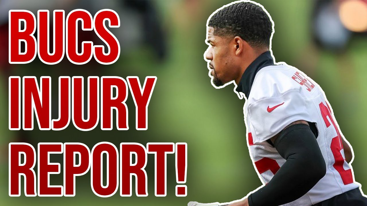 Tampa Bay Buccaneers 2024 Week 9 INJURY REPORT vs Kansas City Chiefs!