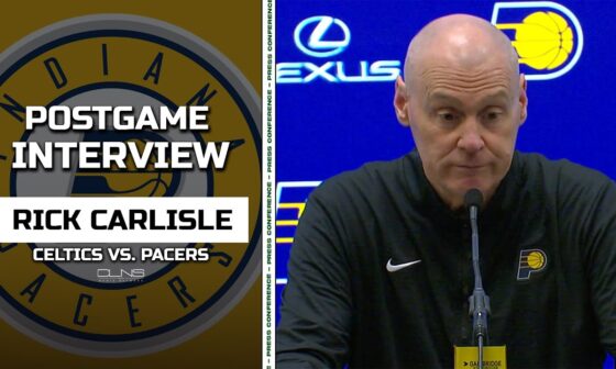 Rick Carlisle Discusses How Pacers LOST Huge Lead vs. Celtics | Celtics vs. Pacers Postgame