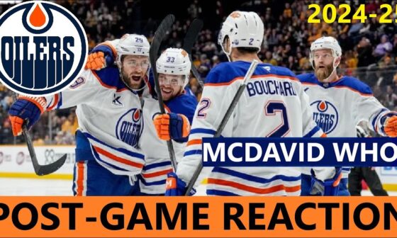 Post-Game Reaction: Edmonton Oilers 5, Nashville Predators 1