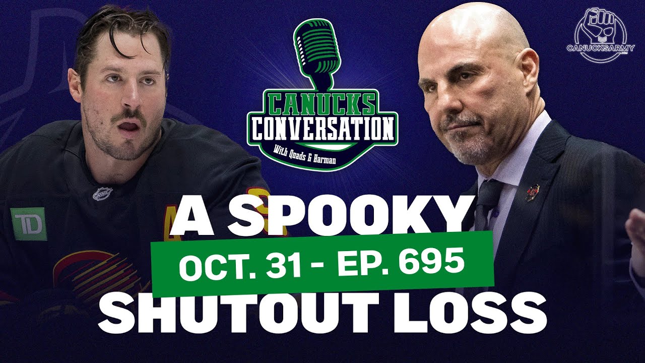 A spooky Canucks shutout loss ft. Wyatt Arndt | Canucks Conversation Live