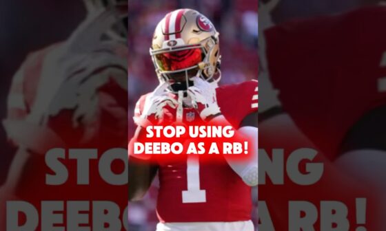 THIS IS WHY The 49ers Need To Stop Using Deebo Samuel As A RB! #shorts San Francisco 49ers News