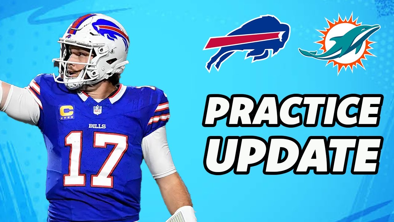 Buffalo Bills Practice and Injury Report Update 11/1