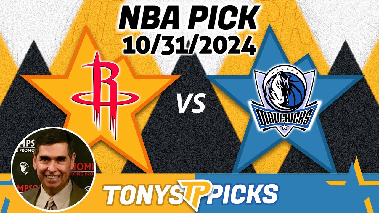 Houston Rockets vs. Dallas Mavericks Pick 10/31/24 NBA Predictions