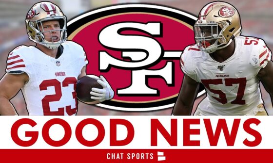 San Francisco 49ers Have Received GREAT NEWS On Dre Greenlaw & Christian McCaffrey