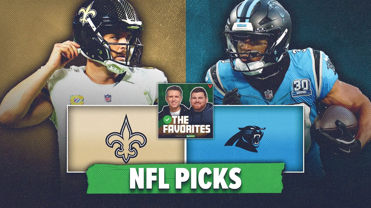 New Orleans Saints vs Carolina Panthers BEST BETS! NFL Picks & Predictions | The Favorites Podcast