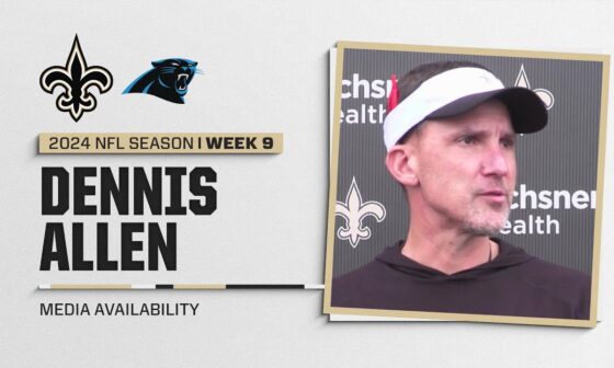 Dennis Allen on injuries, finishing plays  | New Orleans Saints