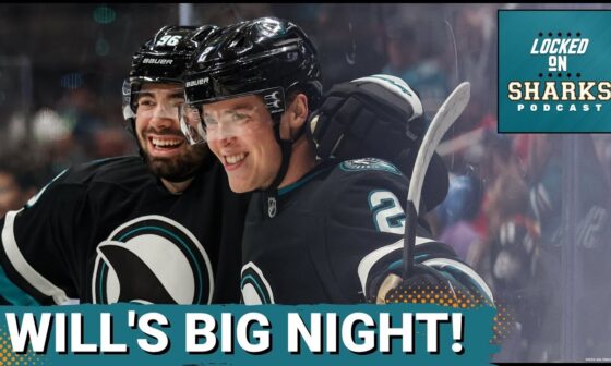 Will Smith Breaks Out And Mackenzie Blackwood Shuts The Door In San Jose Sharks 3-2 Win