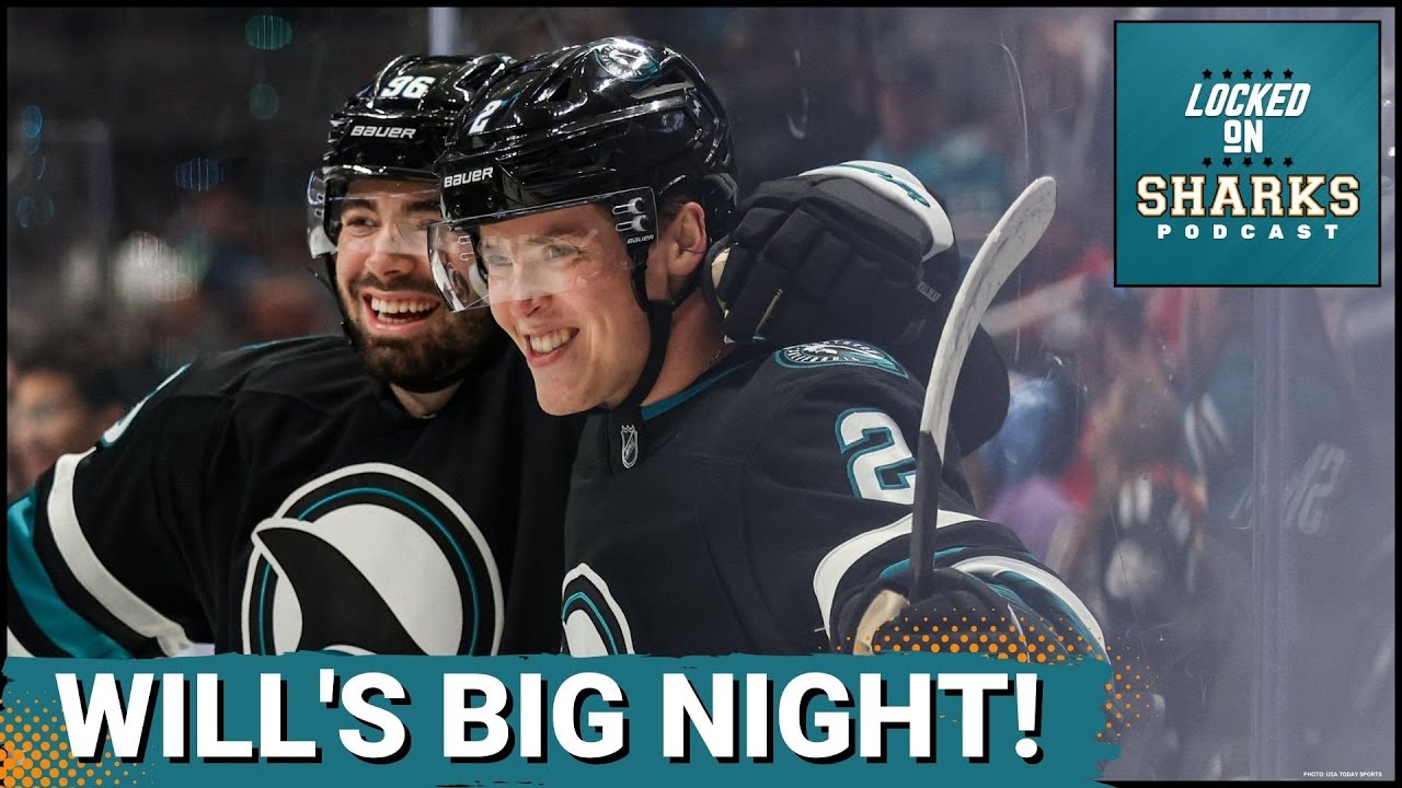 Will Smith Breaks Out And Mackenzie Blackwood Shuts The Door In San Jose Sharks 3-2 Win