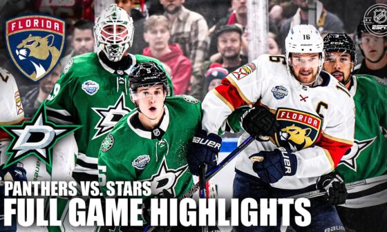 🌎 GLOBAL SERIES 🌎 Florida Panthers vs. Dallas Stars | Full Game Highlights | ESPN NHL