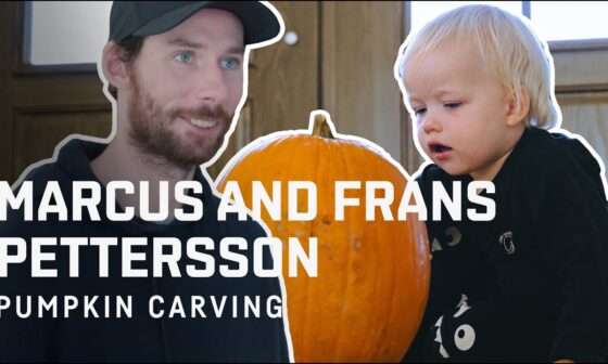 Marcus and Frans Pettersson: Pumpkin Carving | Pittsburgh Penguins