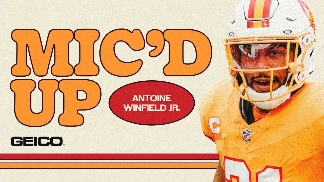 Antoine Winfield Jr. Mic'd Up for Creamsicle Game | Tampa Bay Buccaneers