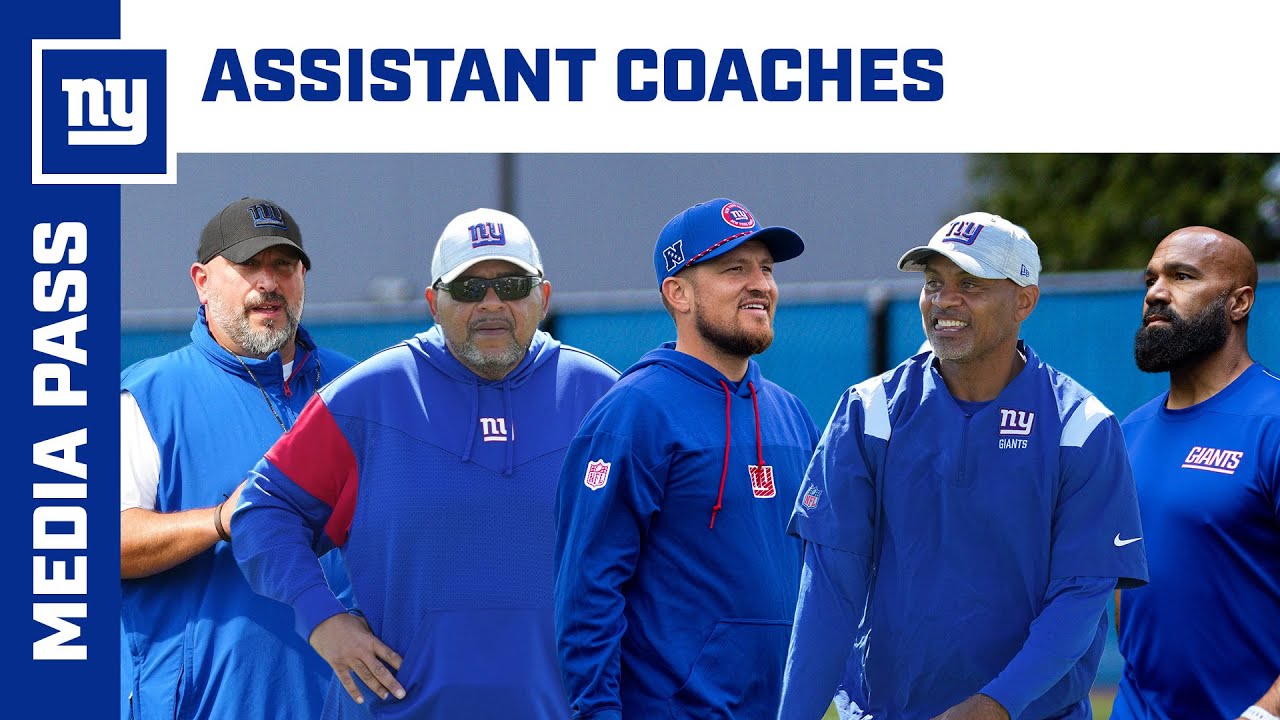 Assistant Coaches Speak to the Media | New York Giants