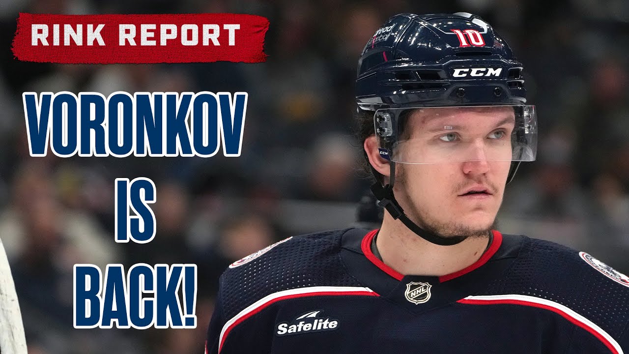 BIG VORO IS BACK!! Dmitri Voronkov Returns to Blue Jackets Lineup vs. the Jets | Rink Report