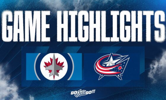 Columbus Blue Jackets vs. Winnipeg Jets - Game Highlights