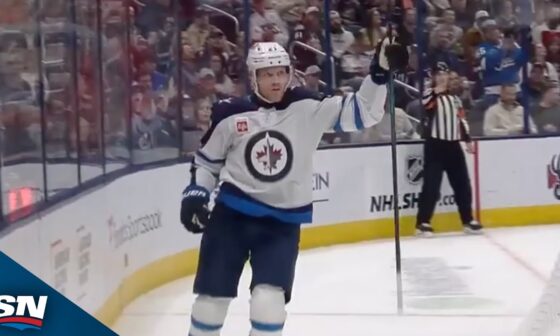 Jets' Nikolaj Ehlers Records Fifth Career Hat Trick vs. Blue Jackets