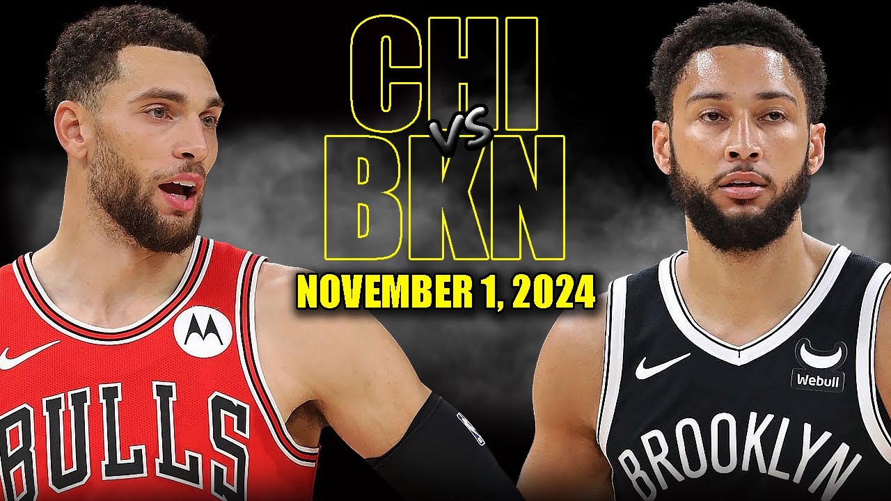 Chicago Bulls vs Brooklyn Nets Full Game Highlights - November 1, 2024 | 2024-25 NBA Season