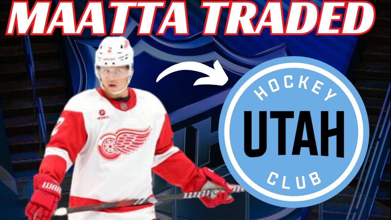 NHL Trade - Red Wings Trade Olli Maata to Utah