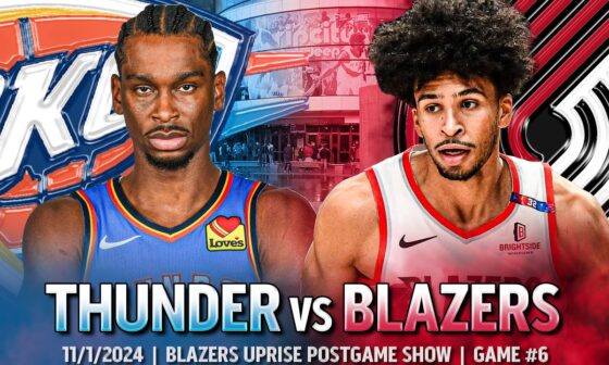 Portland Trail Blazers vs Oklahoma City Thunder Recap | Highlights | Postgame Show