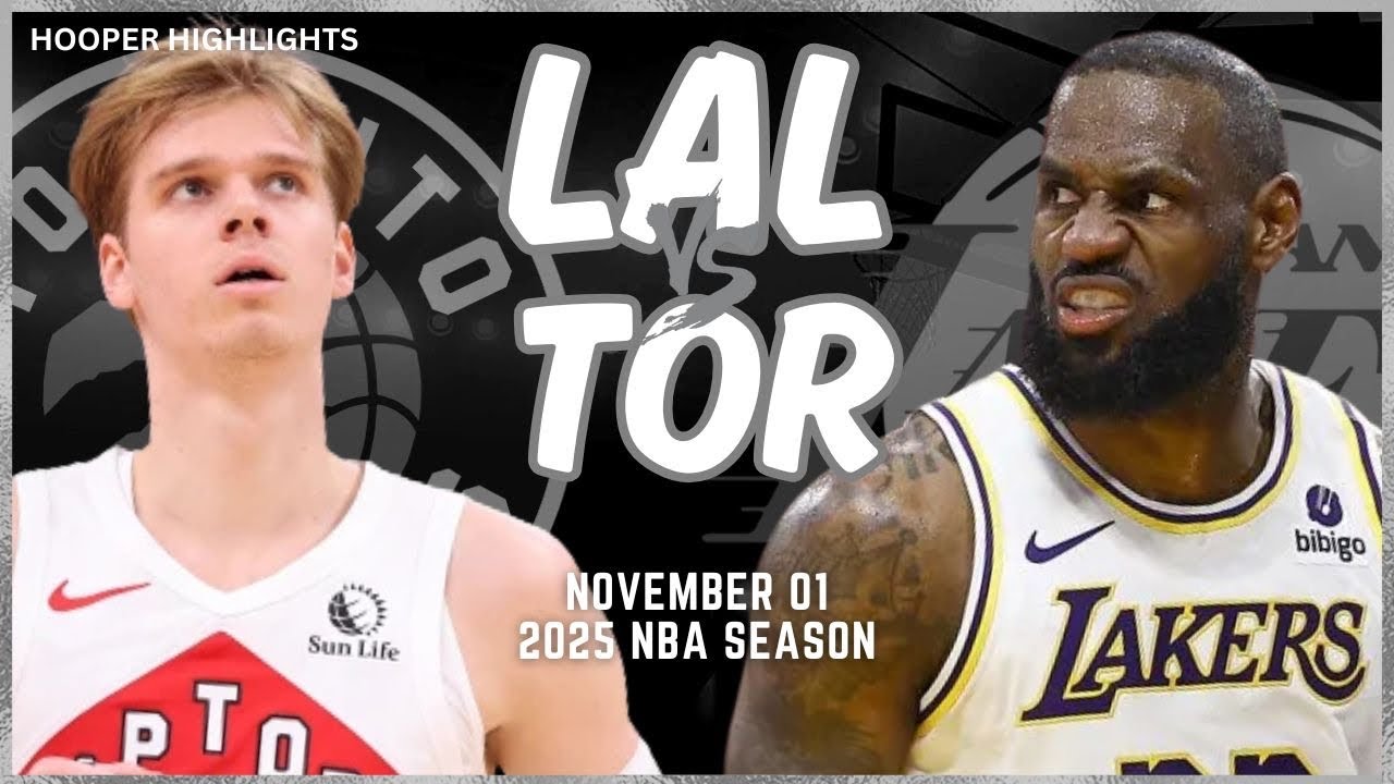 Los Angeles Lakers vs Toronto Raptors Full Game Highlights | Nov 1 | 2025 NBA Season