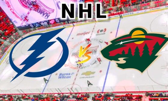 Tampa Bay Lightning vs Minnesota Wild | 2024 NHL Play by Play Live Score