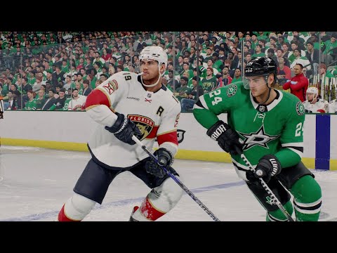 Florida Panthers vs Dallas Stars - NHL Global Series 11/1/2024 Full Game Highlights - NHL 25 Sim