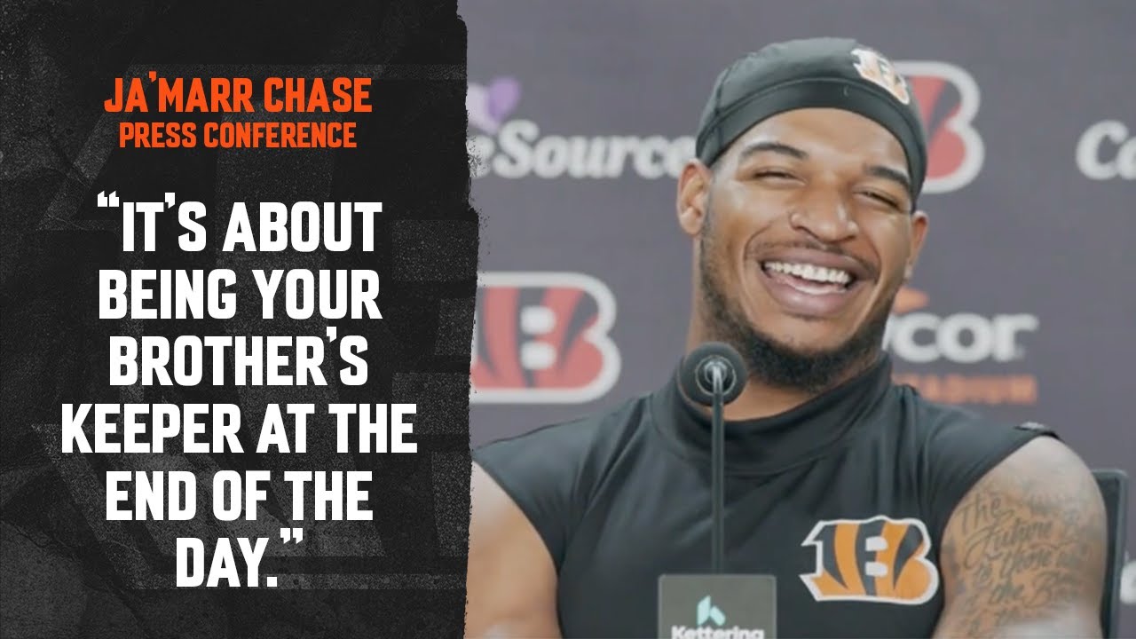 Ja'Marr Chase Press Conference - Oct. 31