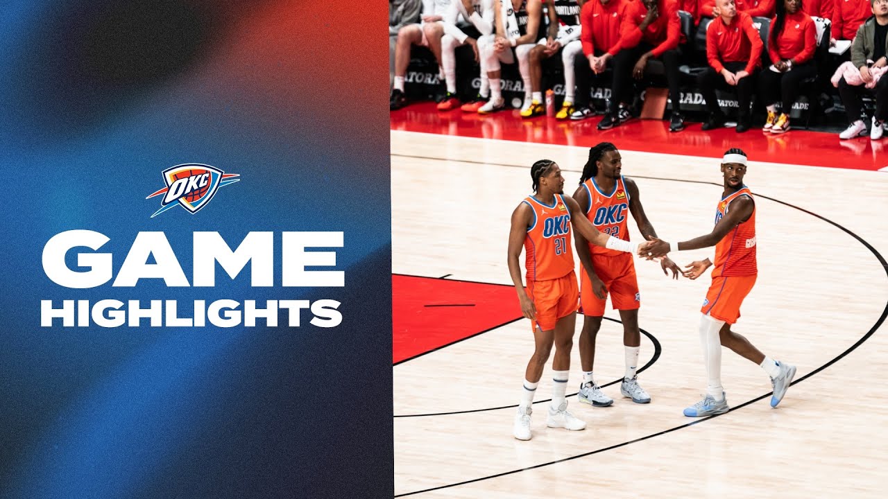 OKC Thunder at Portland Trail Blazers | Game Highlights | November 1, 2024