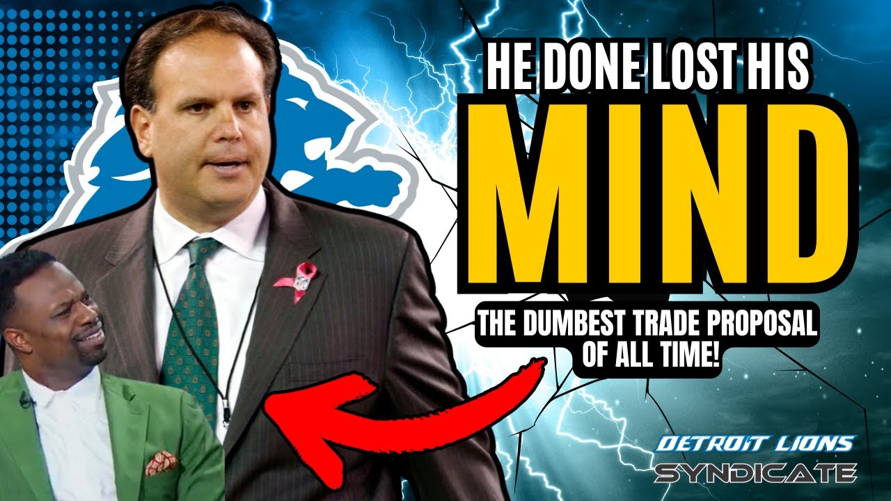 Mike Tannenbaum Gave The DUMBEST Detroit Lions TRADE PROPOSAL EVER