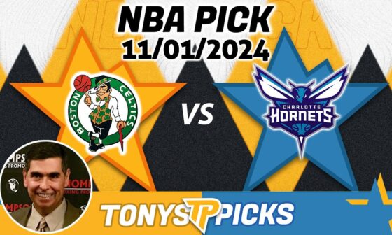 Boston Celtics vs. Charlotte Hornets Pick 11/1/24 NBA Predictions