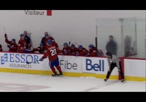 Montreal Canadiens Sep 19th scrimmage highlights