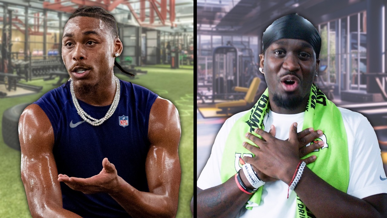 @JustinJefferson18  Puts @ajgreene15 Through an NFL Player's Workout