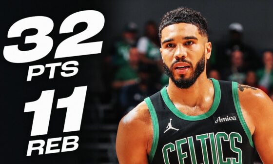 Jayson Tatum REMAINS HOT In DOUBLE-DOUBLE Performance! 🔥| November 1, 2024