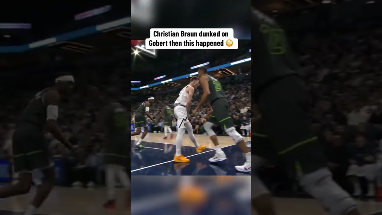 Braun & Gobert got T’d up 😳