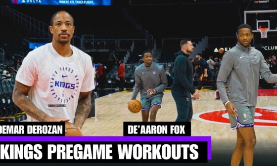 De'Aaron Fox and Demar Derozan Pregame Workout Routine With Sacramento Kings