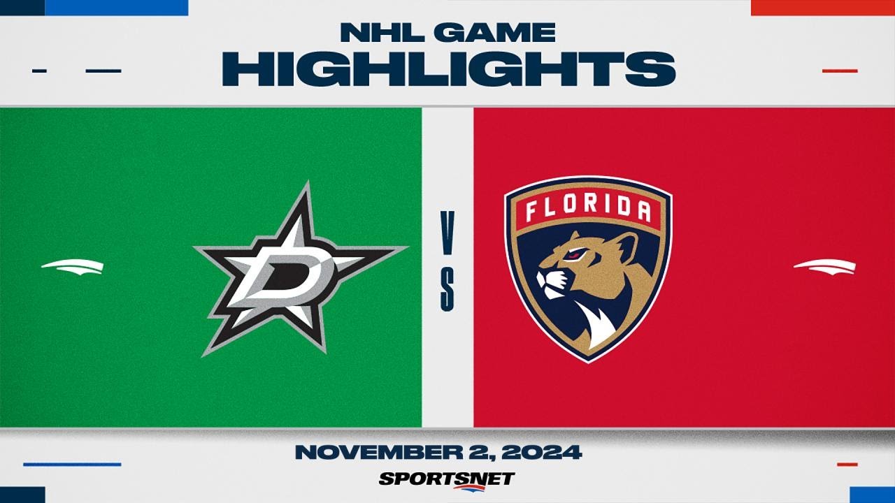 NHL Highlights | Stars vs. Panthers - November 2, 2024