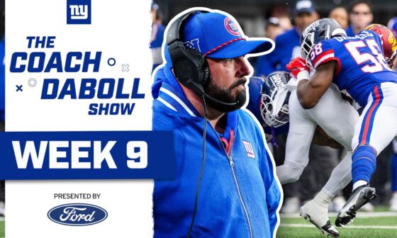 The Coach Daboll Show: Previewing Week 9 vs. Commanders | New York Giants