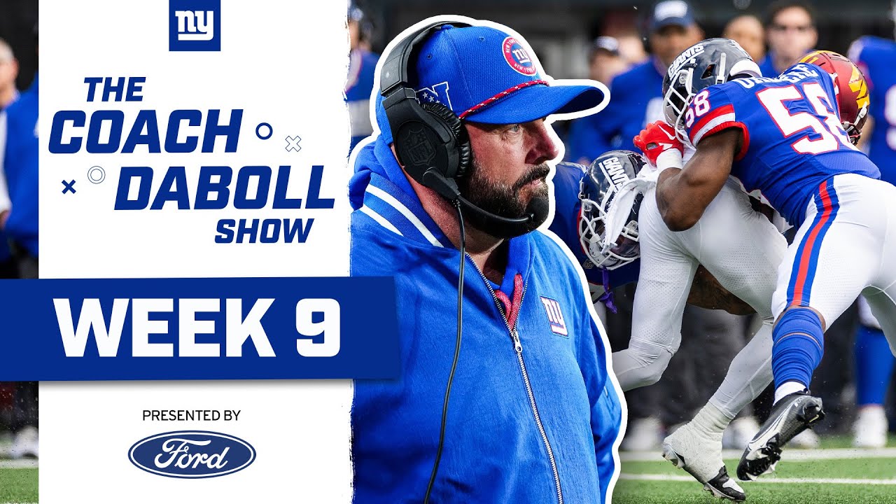 The Coach Daboll Show: Previewing Week 9 vs. Commanders | New York Giants