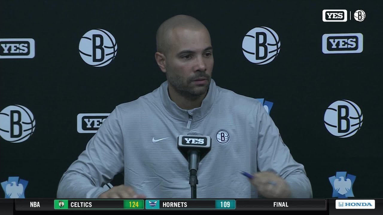 Jordi Fernández on the Nets' 120-112 win against the Bulls