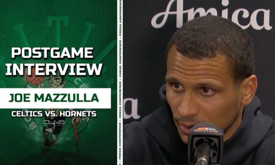 Joe Mazzulla LIKED How Tatum Reacted to Williams Foul | Celtics vs. Hornets Postgame