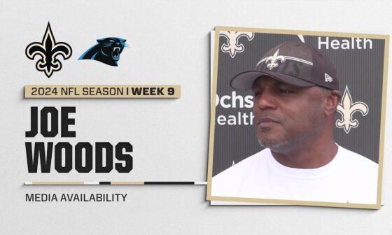 Joe Woods on Bryce Young, Alontae Taylor | New Orleans Saints