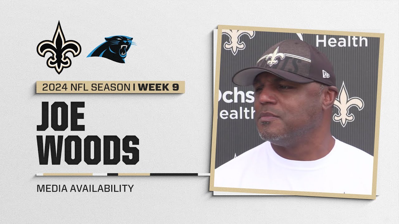 Joe Woods on Bryce Young, Alontae Taylor | New Orleans Saints