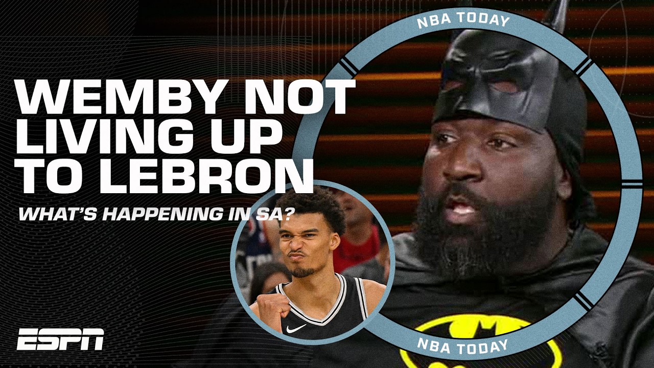 Wemby was the GREATEST DRAFT PROSPECT since LeBron James & he's STRUGGLING! 🗣️ - Perk | NBA Today