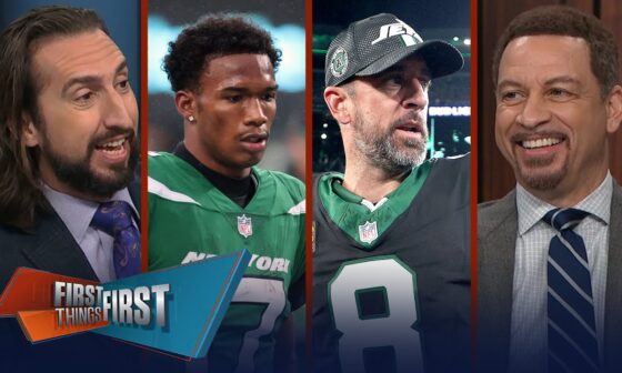 Jets beat Texans, Garrett Wilson catch, Buying a Jets resurgence? | NFL | FIRST THINGS FIRST